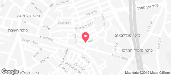 פלאפל מירו - מפה