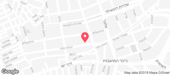 קפה הלוי - מפה