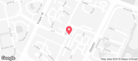 פיצה ירושלים כרמים - מפה