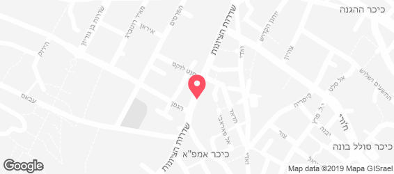 פיצה וינו וינו - מפה