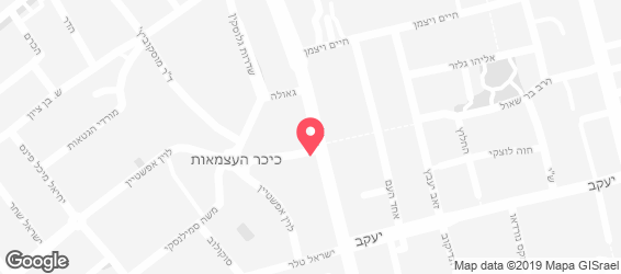 קונדיטורית צמרת - מפה