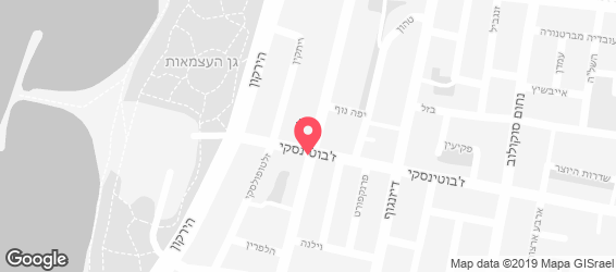 פיצה פינו - מפה