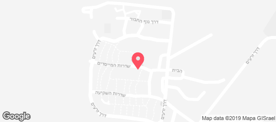 פונדק התבור - קייטרינג דברת - מפה