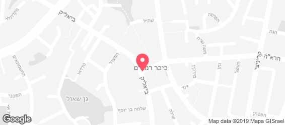 פיצה האט  - מפה