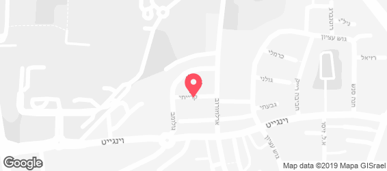 קייטרינג שיר-בן - מפה