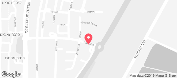 הג'חנון של חני אילת - מפה