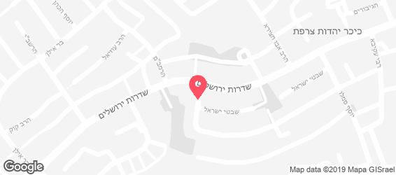 קייטרינג ברכת הכהנים בע"מ - מפה