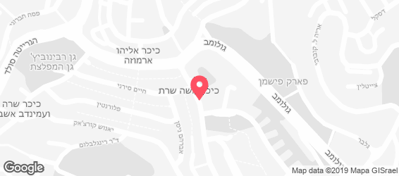 פלאפל היערה - מפה