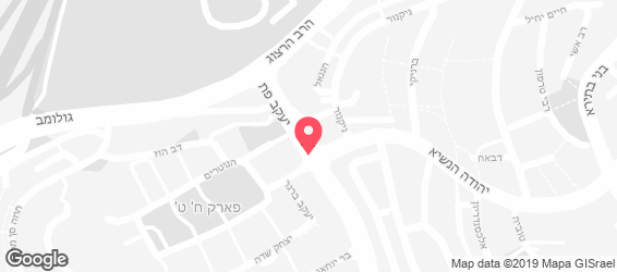 שבח האבא של הפלאפל והשווארמה - מפה