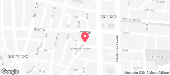 קפה מסריק - מפה