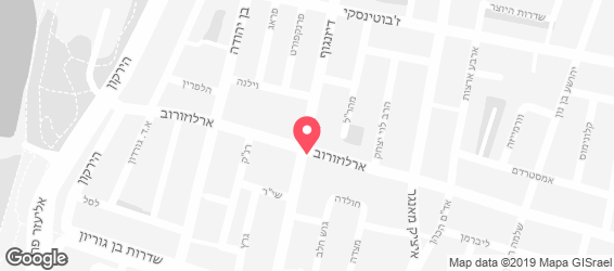 פיצה האט  - מפה