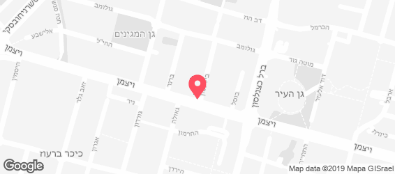 פיצה האט  - מפה