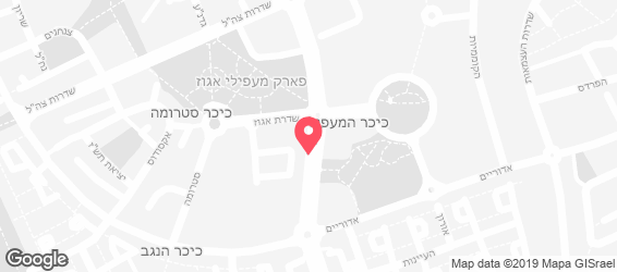 פיצה בריבוע - מפה
