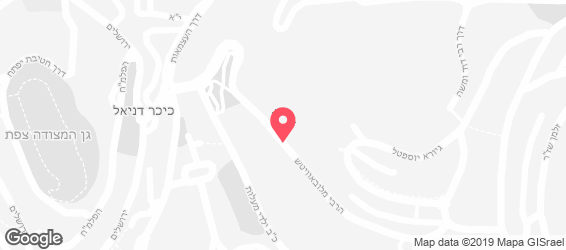 מיסטיק פיצה - מפה
