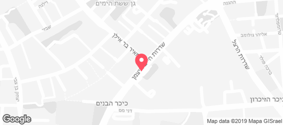 פיצה מנהטן - מפה