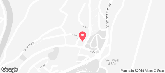 פיצריה אפרת - מפה