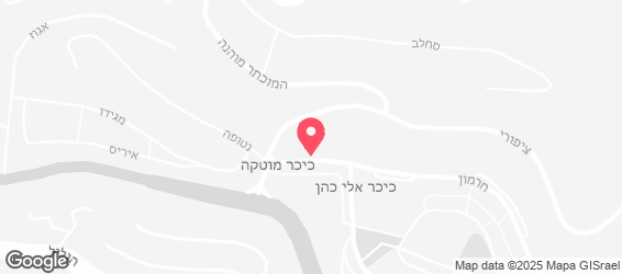 מאפיית העיר - מפה