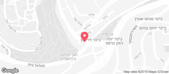 פיצה האט  - מפה