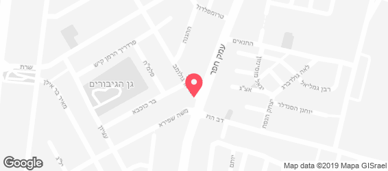 פיצה בריבוע - מפה
