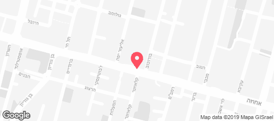 פיצה האט  - מפה