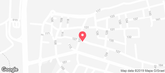 פיצה פליני - מפה