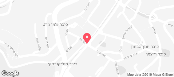 דומינו'ס פיצה  - מפה
