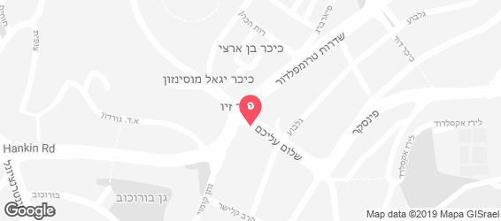 מאפה זיו - מפה