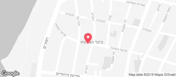 ככר הלחם און ליין קפה - מפה