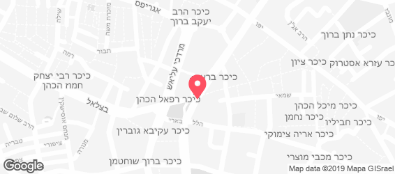 "מעוז" (פלאפל) - מפה