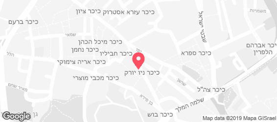 קפה קדוש - מפה