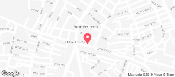 מגדנית בריזל - מפה