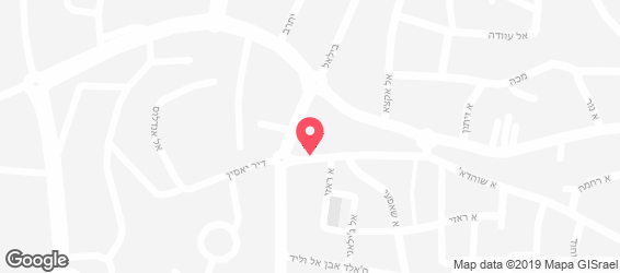 מסעדת אלברכה - מפה