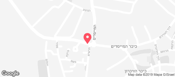 קייטרינג בראשית - מפה