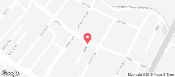 קייטרינג הזן את הכל - מפה