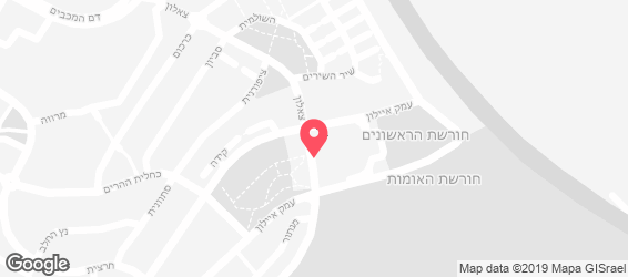 הפלאפל של הרצל - מפה