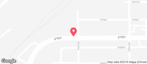 קייטרינג גרי - מפה