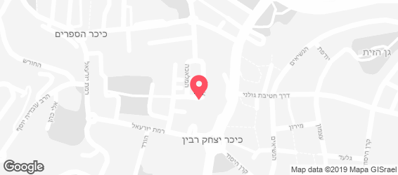 הבגט של  דני צרפתי - מפה