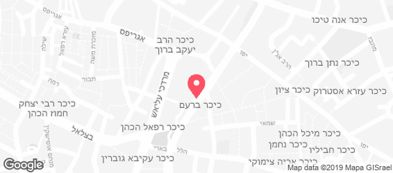 ארומה - אספרסו בר - מפה