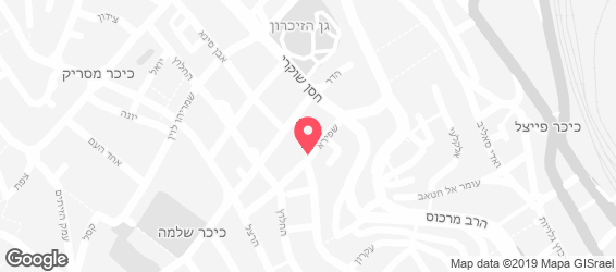 קייטרינג שפירא 6 חיפה - מפה