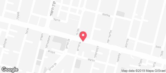 תנעמי - חומוס בר - מפה