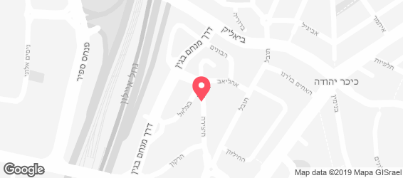 בישולים במרומים - מפה