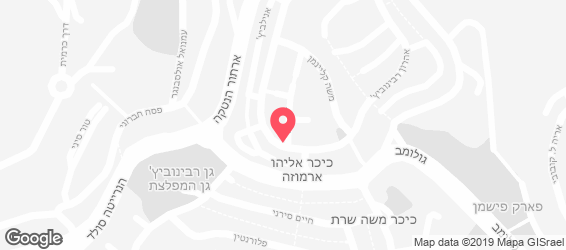 פיצה רום - מפה