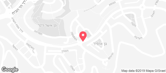 פיצה רומי - מפה