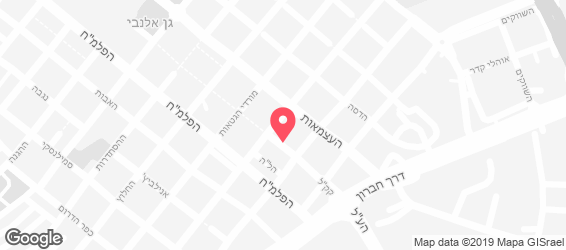 קבב אמונה באר שבע - מפה