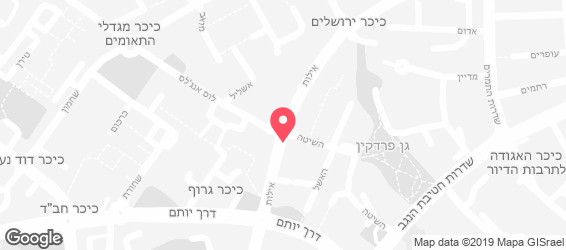 עוגה צ'אגה - מפה