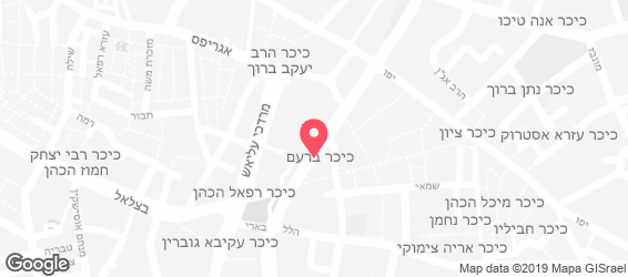 פיצה פורמג'ו - מפה