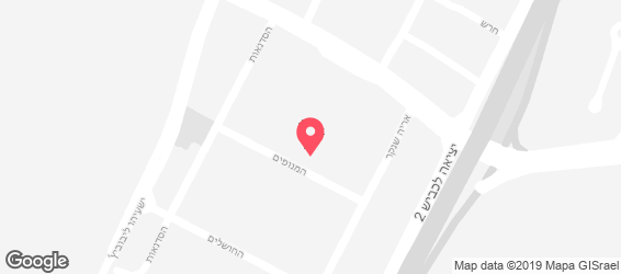 ארומה - אספרסו בר - מפה