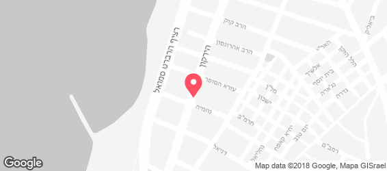 מסעדת באבא יאגה תל אביב - מפה