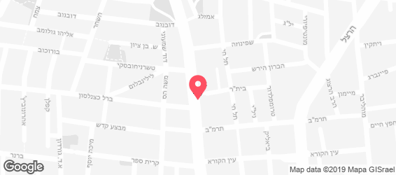 כצה בר - מפה