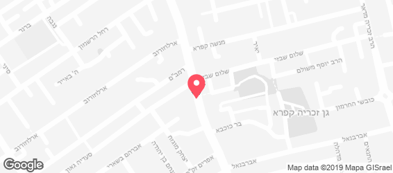 התימנית - לב השכונה - מפה